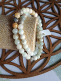 Bracelet en Amazonite multicolore 6mm