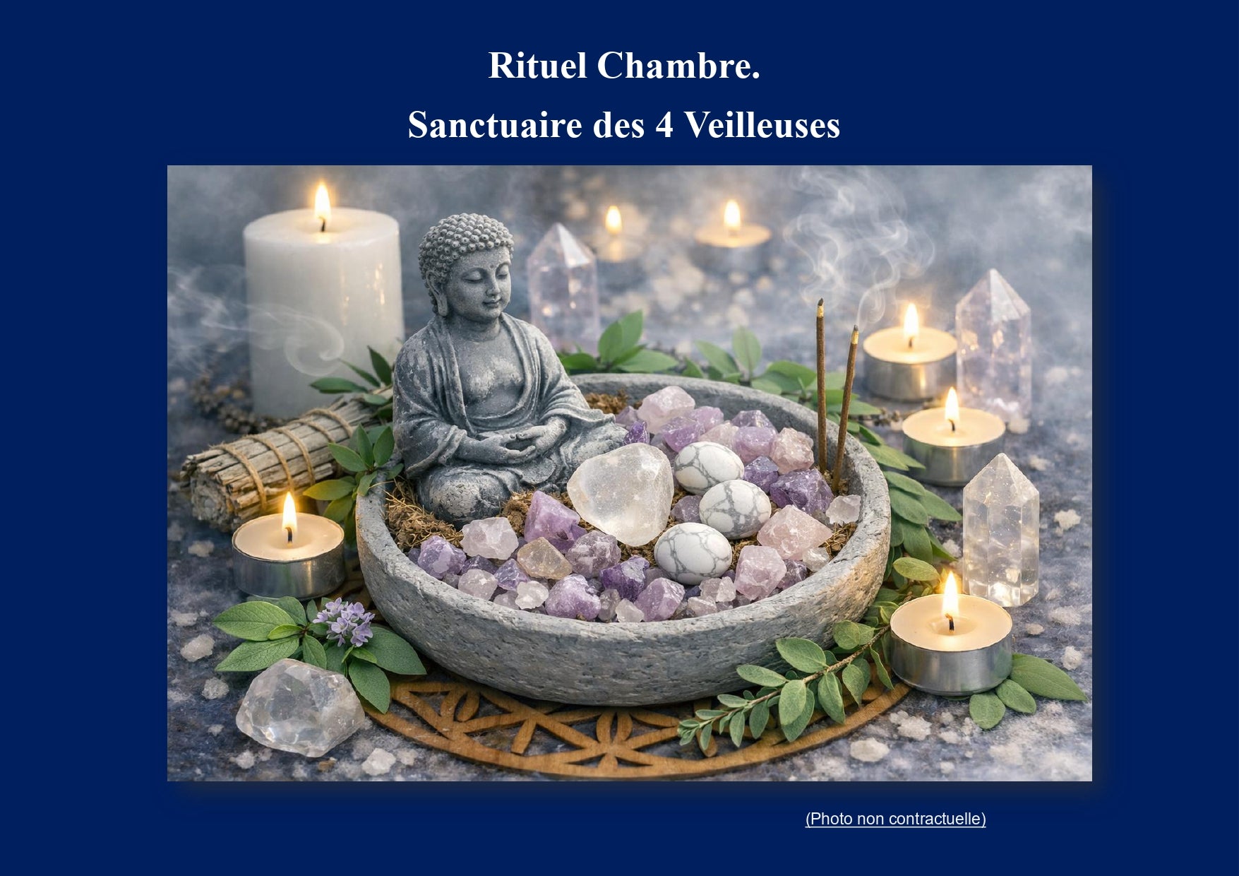 Rituel Sacré pour la Chambre : Sanctuaire des Quatre Veilleuses