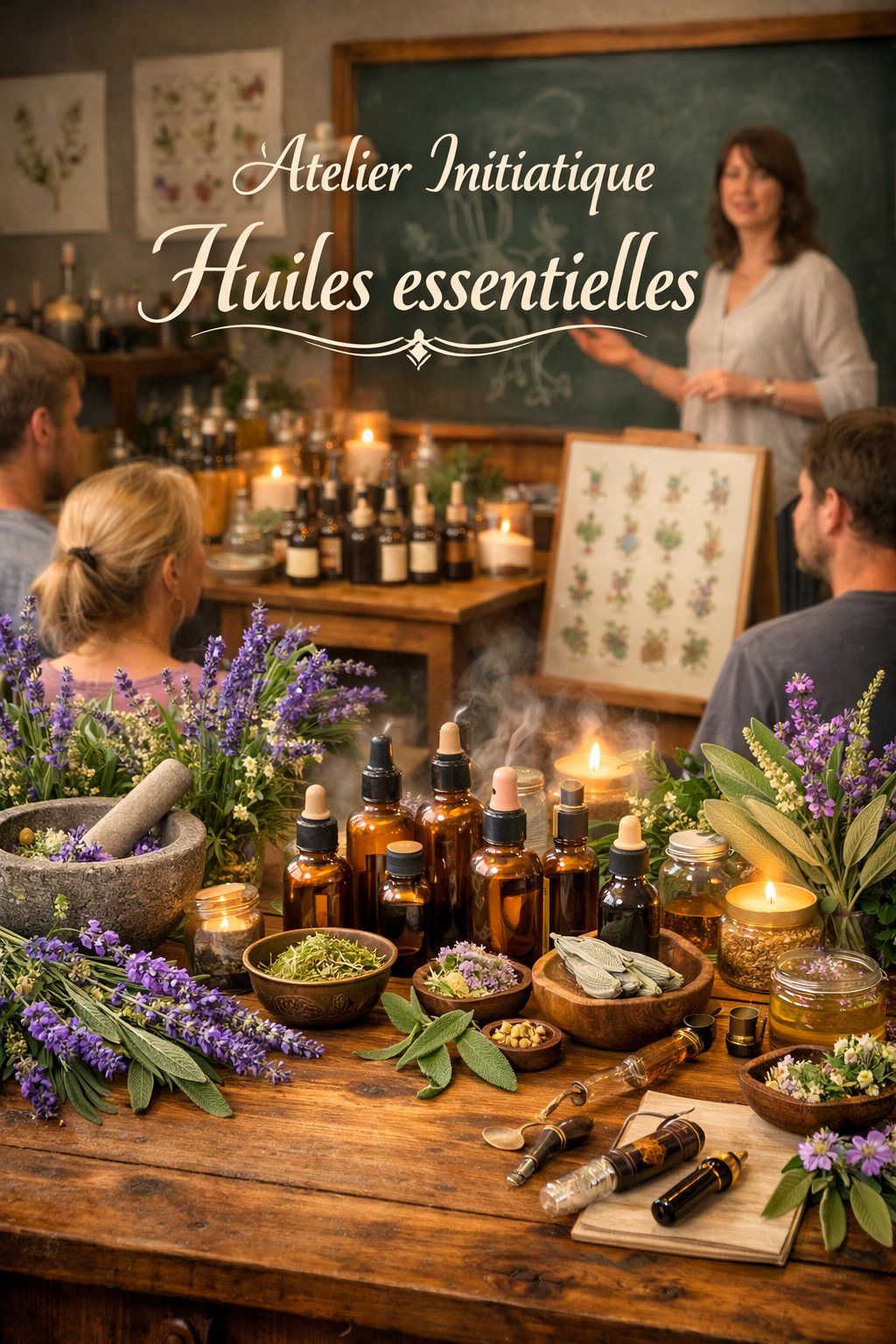 Atelier Initiatique Huiles Essentielles