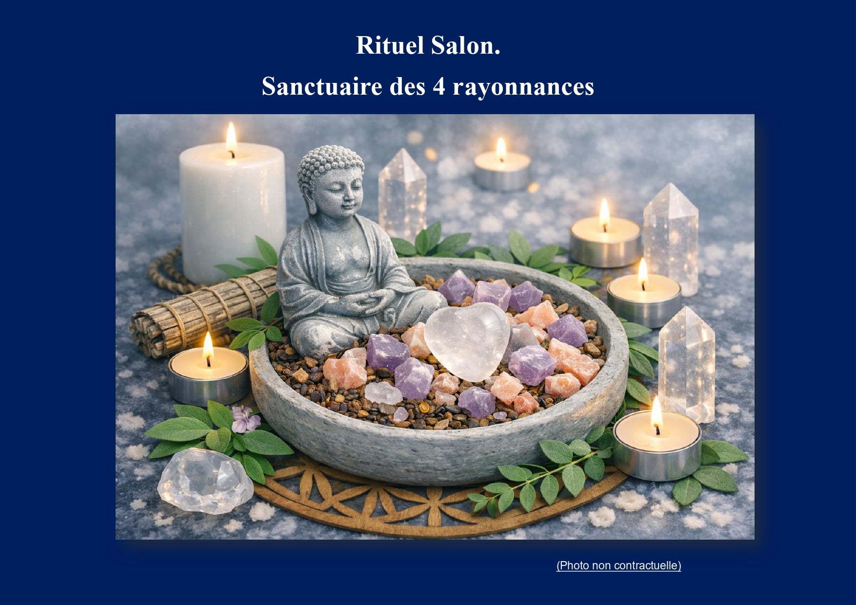 Rituel Sacré pour le Salon: Sanctuaire des Quatre Rayonnances