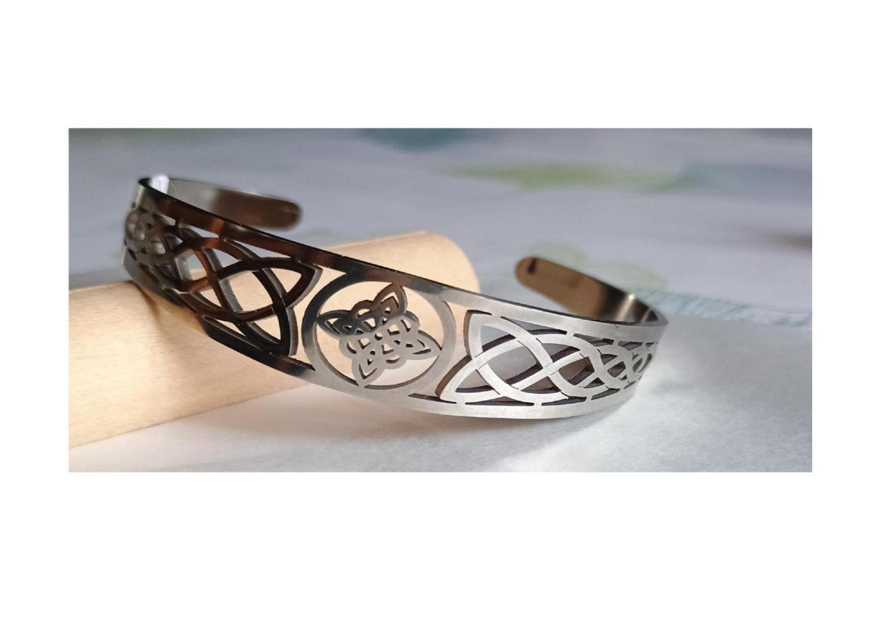 Bracelet jonc  Nœud de sorcière